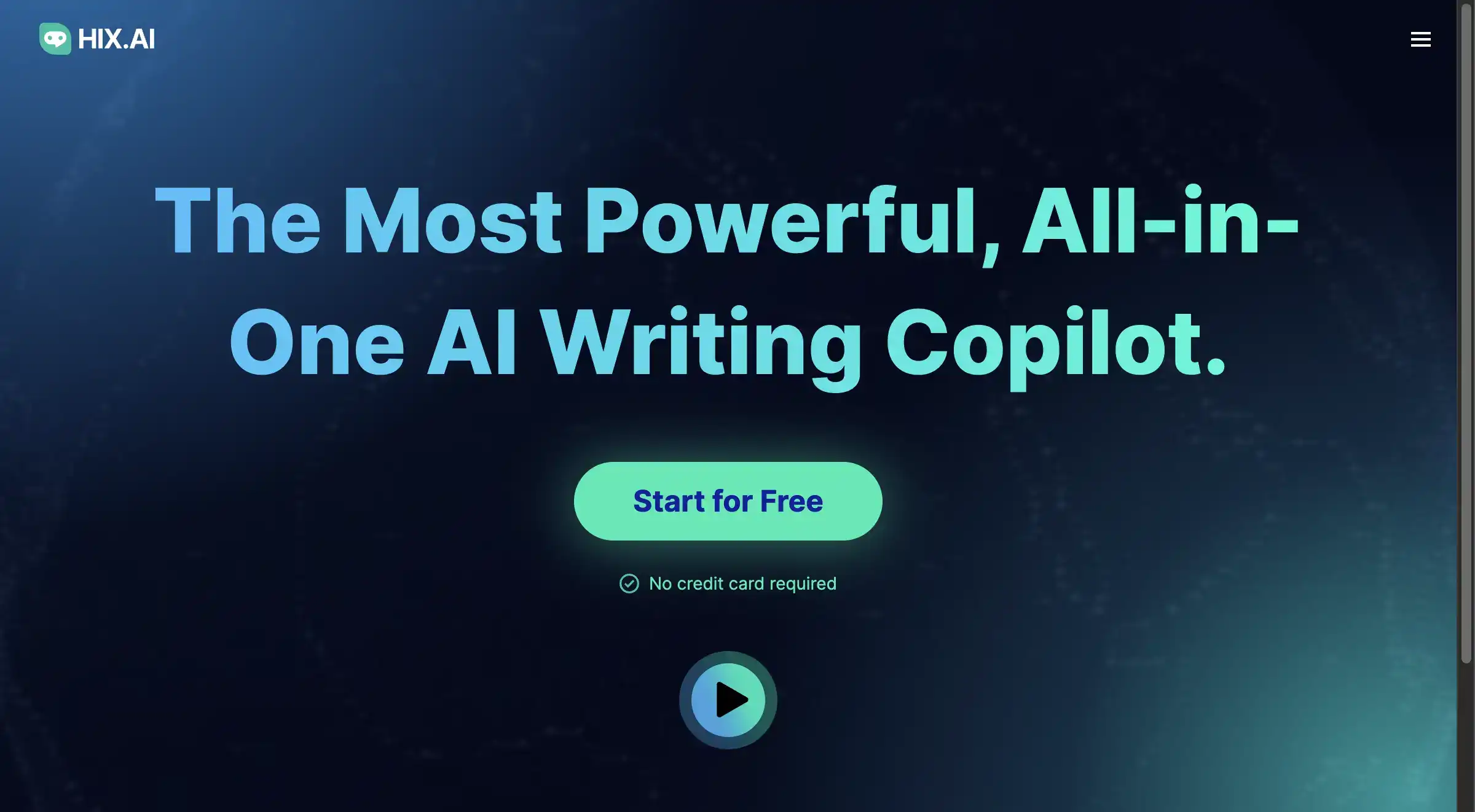 HIX.AI: All-In-One AI Writing Copilot